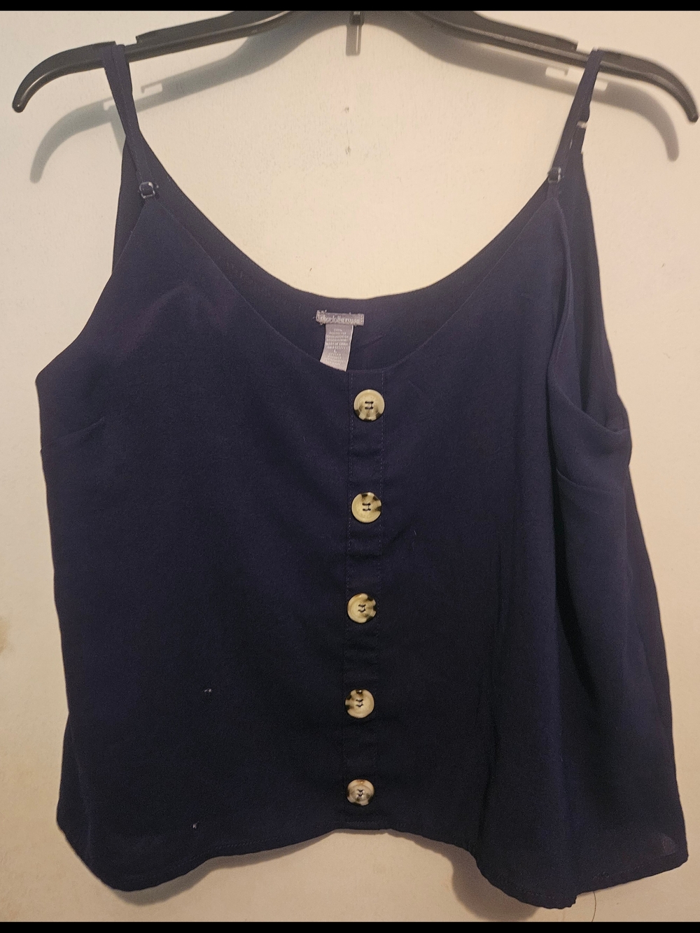 Charlotte Russe Crop Cami Blouse.